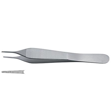 Pinza di adson anatomica, cm.12 german quality 