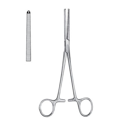 Pinza di kocher retta, cm.20 german quality 