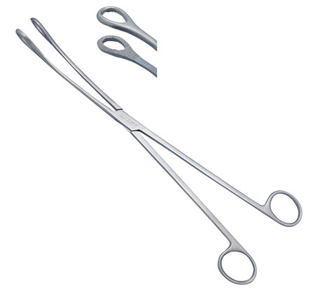 Pinza di kelly uterina, cm.32 german quality 