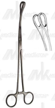 Pinza di foerster cm.25 ad anelli curva 