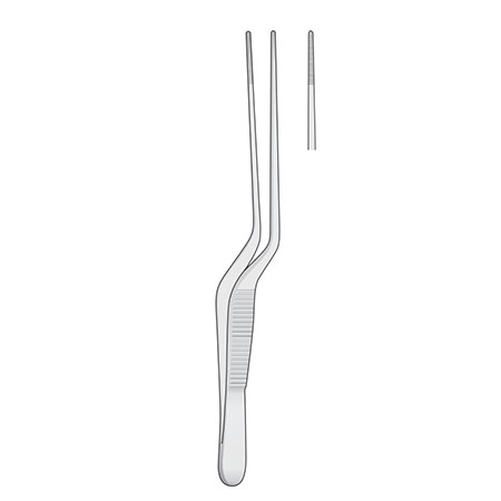 Pinzetta jansen anatomica bontempi cm. 16 