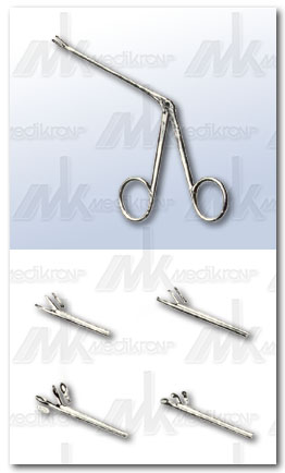 Pinza auricolare anatomica cm. 8,5  