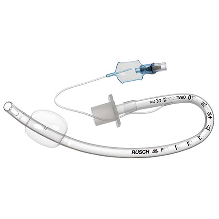 Tubo tracheale preformato str. anat. agt rauschelit mm.7,5 conf. 10 pz. 