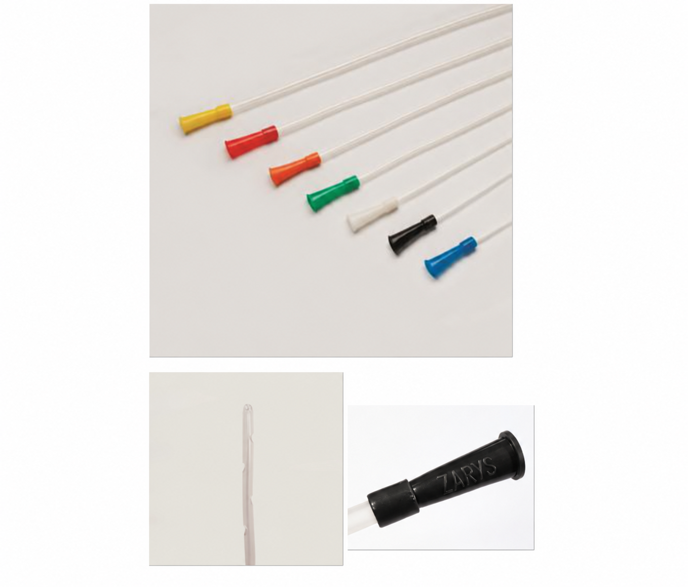 Sonda gastrica sterile CH 10 in PVC da 125 cm con connettore nero
