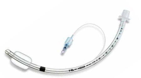 Tubo endotrac. murphy str  mm. 3,5 cuffiato nasale/orale, 1 foro 