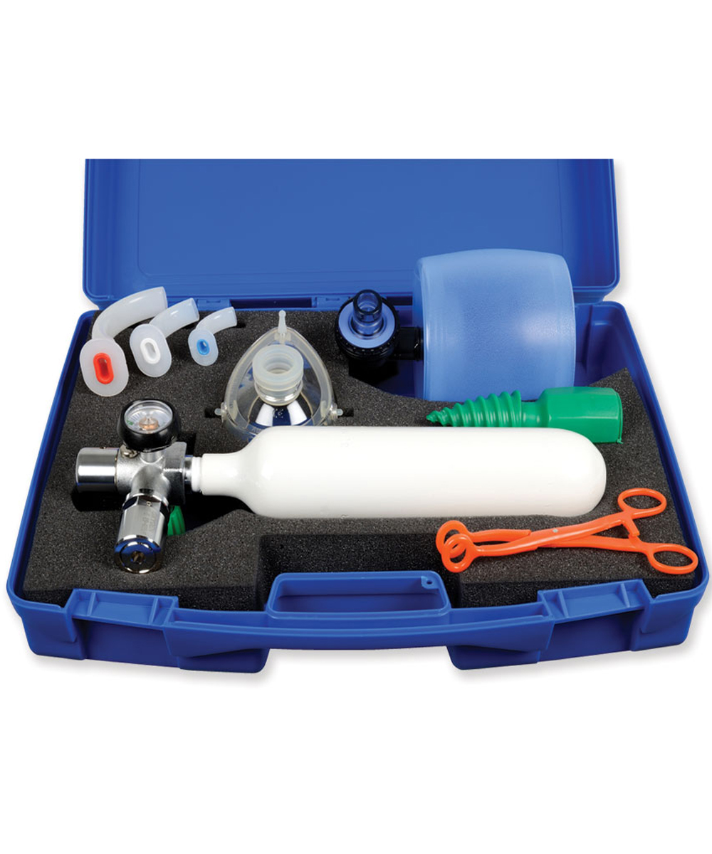 Kit pronto soccorso SPEED 2, valigetta rigida con strumenti per rianimazione professionale, ideale per emergenze in ambulanze, studi e aziende.