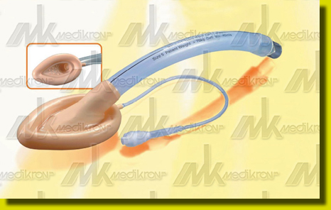 Maschera laringea per intubazione mis.4 adulto 50-70 kg. 