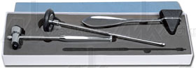 Kit neurologico - 3 martelli taylor, buck e babinsky 