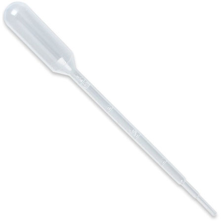 Pipette pasteur da 1ml in plastica in confez. 500 pz. 
