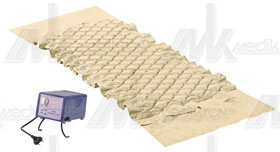 Materasso antidec ad aria, c.motore e regolatore press. gonfiaggio 