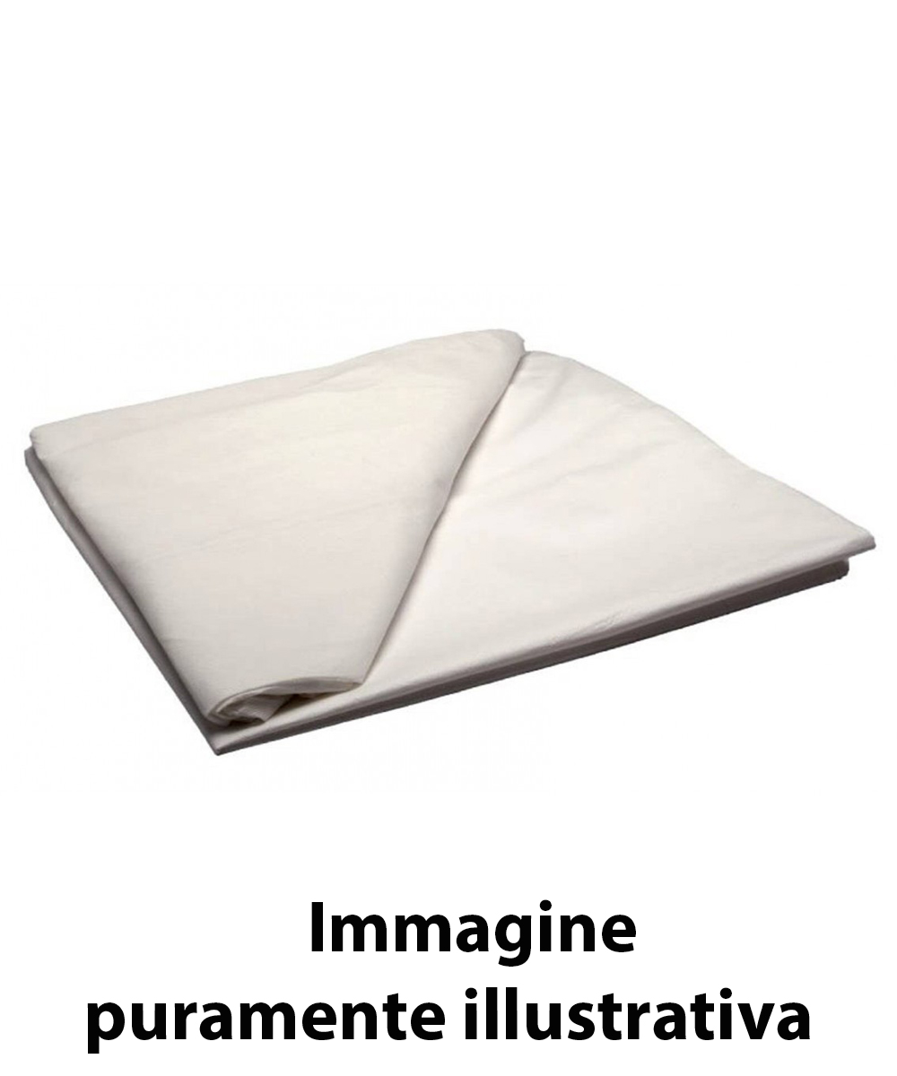Fodera ignifuga Termigea F14-IG in tessuto alveolare, certificata classe 1, misura 85x195x14 cm. Perfetta per protezione materassi in ambienti sanitari.