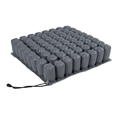 Cuscino anti-decubito a bolle d'aria con kit aspirazione mis.45x50x10cm 