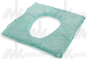 Cuscino antidec. in gel, c/foro cm42x42x4,3h 