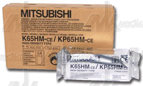 Carta termica mitsubishi k65hm-ce cf. 4 rotoli 
