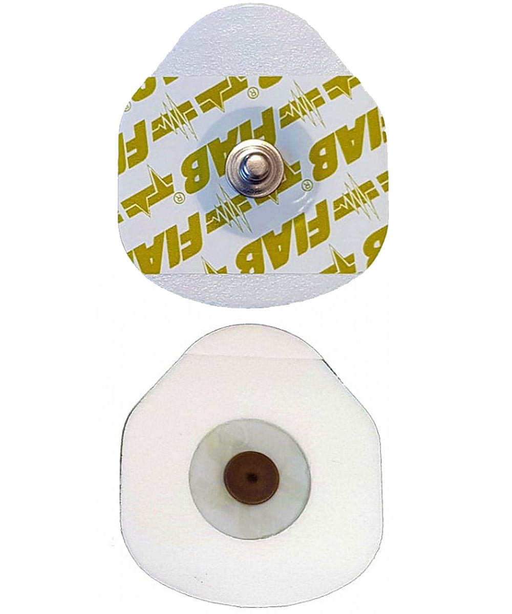 elettrodi ECG monouso Ag/AgCl per adulti