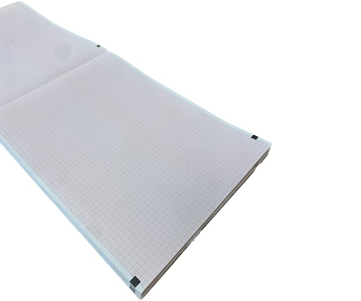 Carta termica ECG compatibile Schiller AT-102 G2 formato Z-fold 210x280 mm