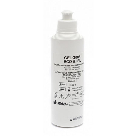 Gel g. 260 per ultrasuoni incolore 