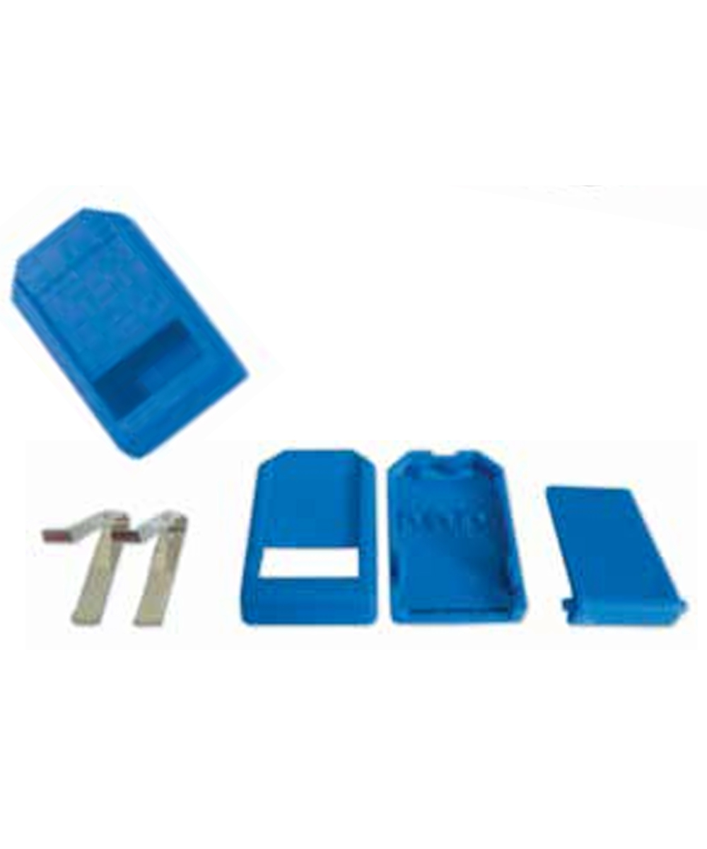 Set pinza smontata per piastre asola passacavo 4x7mm conf. 10pz 