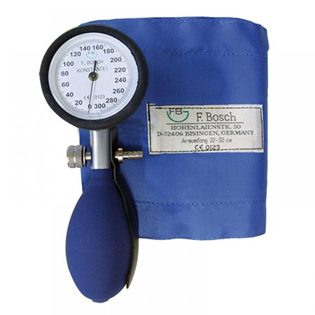 Sfigmo aneroide bosch konstante i ad un tubo colore blu 