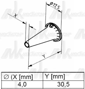 Imbutini per oto mini mm.4 heine cf.50 pz. ce 