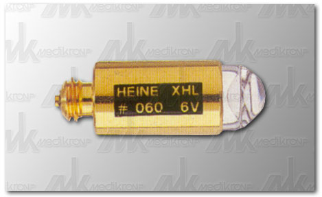 Lampadina ricambio 6v per manico a filo rettoscopio heine 