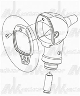 Lente di ricambio x otoscopio mini 3000 f.o. 