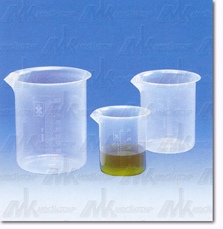 Bicchieri graduati in polipropilene 500 ml. 