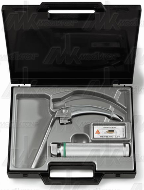 Laringoscopio f.o. set con 1 lama flextip mac 3 