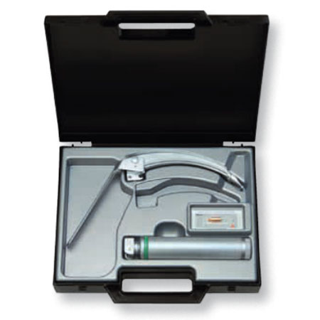 Laringoscopio f.o. set con 1 lama flextip mac 4 