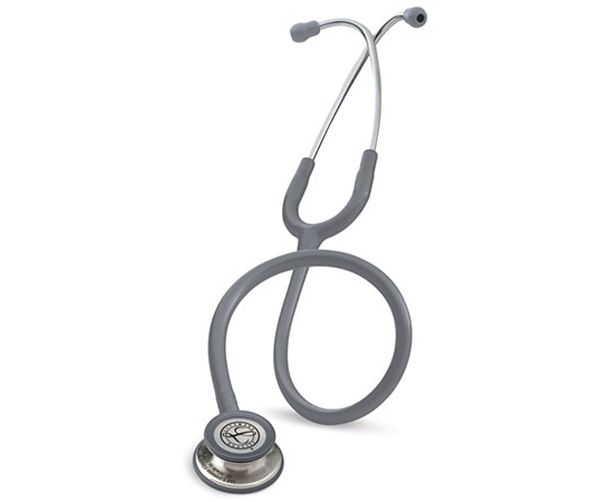 Stetofonendoscopio 3M Littmann Classic III grigio vista frontale