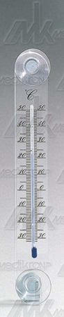 Termometro da finestra fissaggio a ventose 