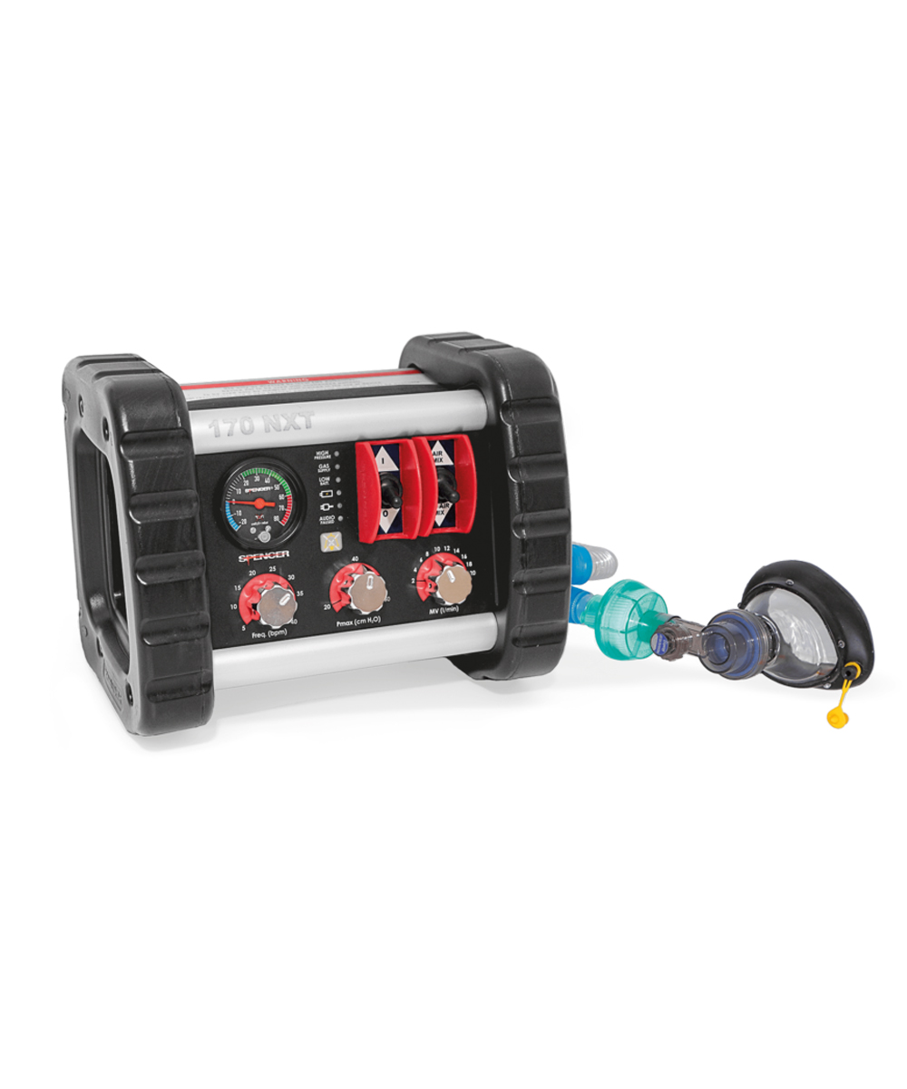 Ventilatore polmonare elettronico spencer mod. 170 nxt 