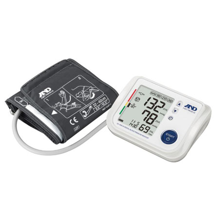 Sfigmo dig. a&d avvert.aritmia card. mem.90 misur. bracciale 22-42 