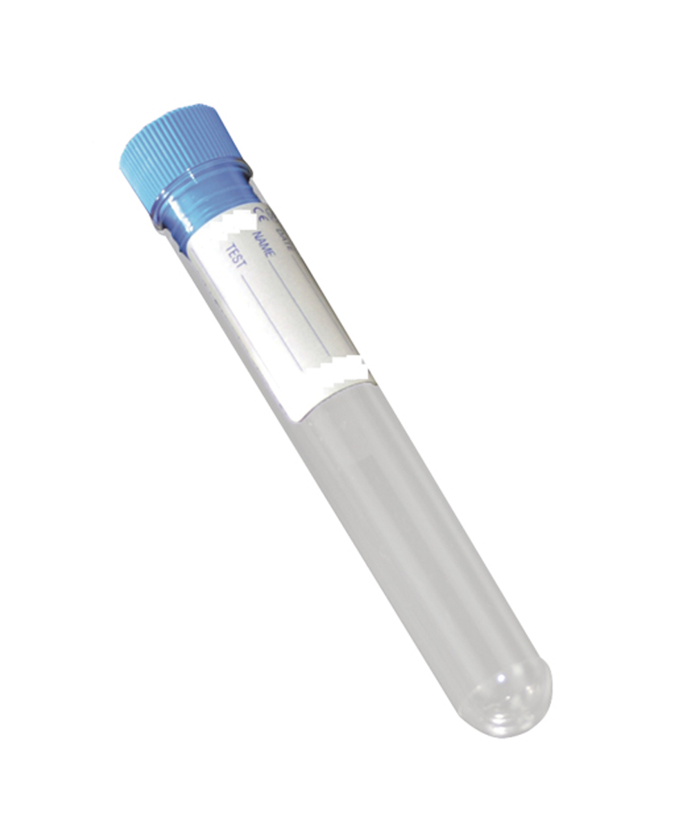 Provette per centrifughe da 10 ml, dimensioni Ø 16 x 160 mm, confezione da 100 pezzi. Ideali per test di laboratorio e analisi.