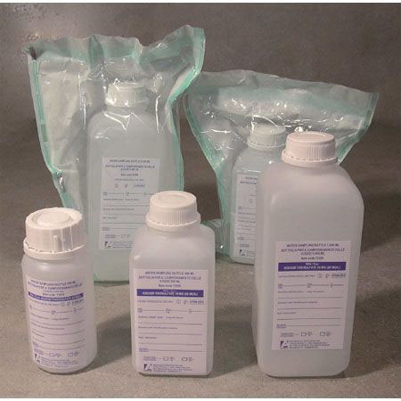 Bottiglia x campion. acque da 1000ml in hdpe str, conf. 35 pz. 