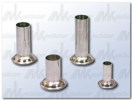 Portastrumenti inox diam.33x80h  