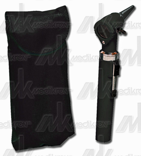 Otoscopio a f.o. gimalux nero 