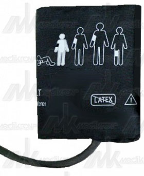 Bracciale completo pediatrico 1 tubo latex free col. blu 