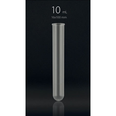 Provette cilindriche 16x100, 10 ml con bordo cf. 2000 pz. 
