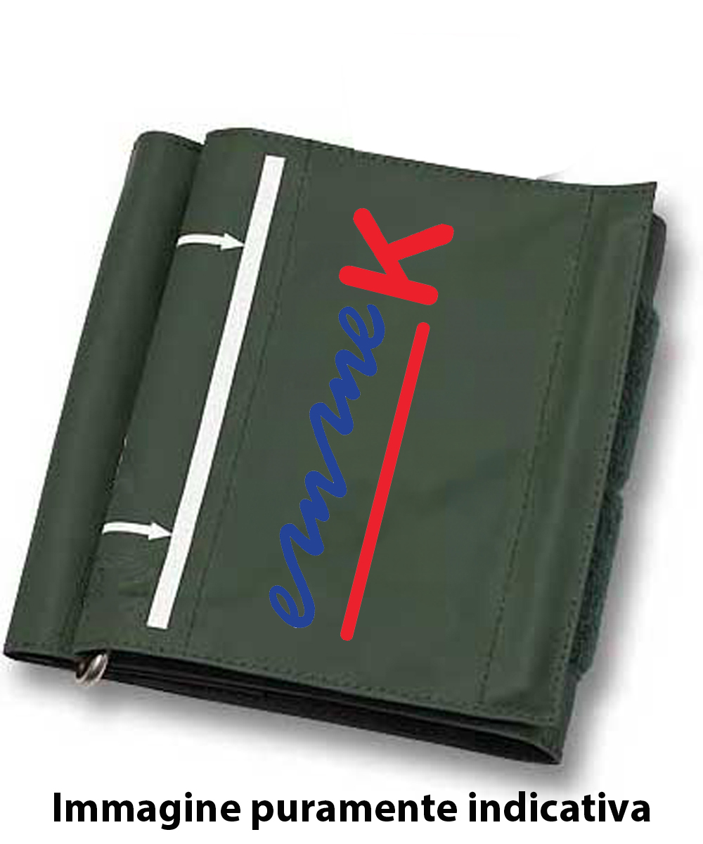 Bracciale adulti d-ring x sfigmo emmek c/camera d'aria 2tubi 50x14cm 