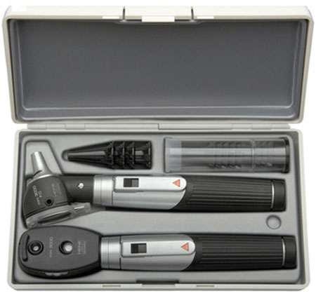 Oto-oftalm. heine mini 3000 con oto f.o. in astuccio 