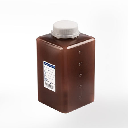 Bottiglie grad. ster. ambra ml.1000 s/tiosolfato sodio cf. 72pz 