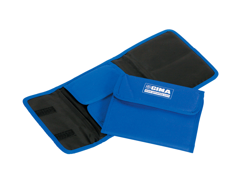 Portafiale 12 posti cordura blu  