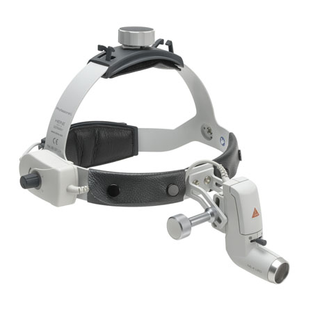 Lampada frontale ml4led heine con caschetto prof. l s/fonte di energia 