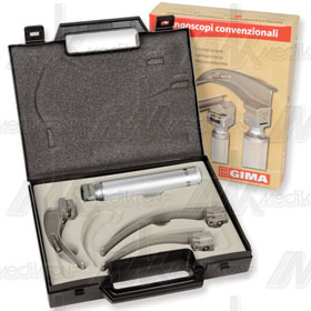 Laringoscopio mc intosh set 3 lame 