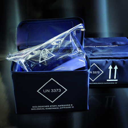 Borsa isoterm per trasporto emocomponenti dim. 430 x 340 x 320 mm 