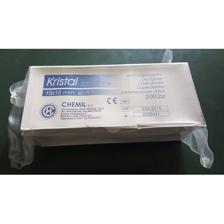 Vetrini coprioggetti 24x50 cf.100 kristall 