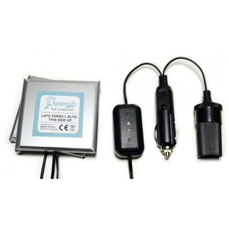 Dispositivo anti abbandono remmy start-stop x seggiolino auto doppio 