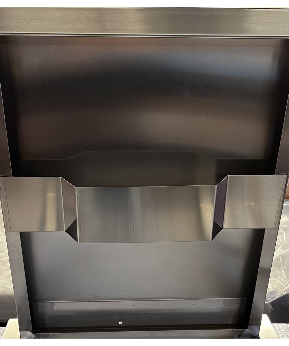 Lavapadelle: supporto interno per fissaggio contenitori 