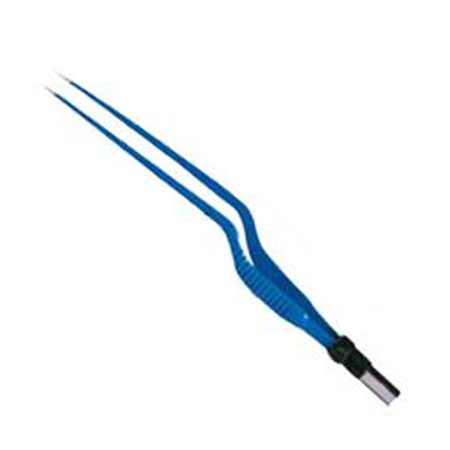 Elettrobisturi pinza bipolare angolata cm.20 becchi dritti mm.1 
